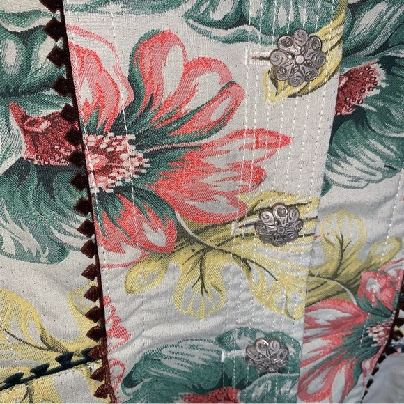 Byron Lars Beauty Mark Floral Brocade Garden Sheath Dress 6 Petite - Picture 13 of 16